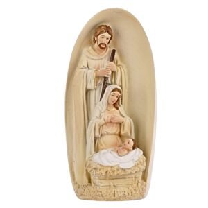 Holy Family Crib - 6" Table Top | Handcrafted Christian Religious Articles