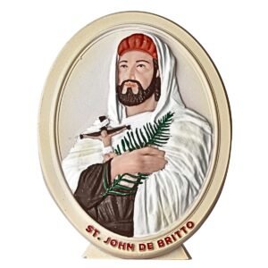 St. John de Britto - 4" Table Top | Handcrafted Christian Religious Articles