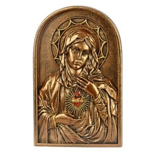 Immaculate Heart of Mary (Arch icon) - 5" Table Top | Handcrafted Christian Religious Articles