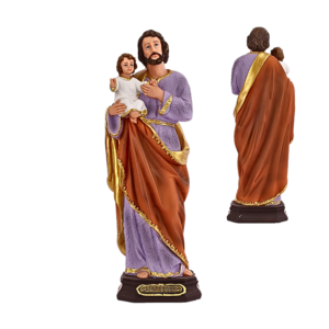 St. Joseph with Child Jesus - 1 Feet Statue | Handcrafted Christian Religious Articles