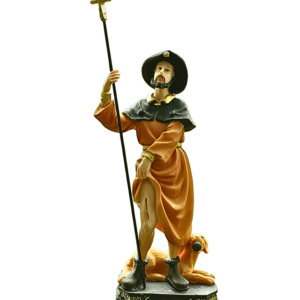 St. Roch - 8" Statue | Handcrafted Christian Religious Articles