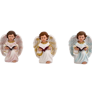 Reading Angel with Bible - 4" Table Top | Handcrafted Christian Religious Articles