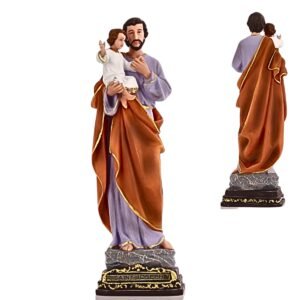 St. Joseph - 8.5" Statue | Handcrafted Christian Religious Articles