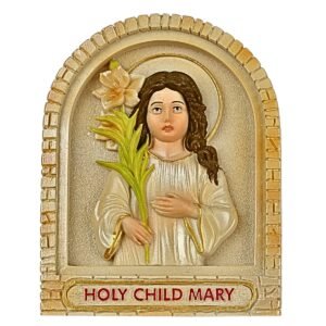 Holy Child Mary (Arch icon) - 4" Table Top | Handcrafted Christian Religious Articles