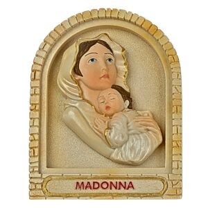 Madonna (Arch icon) - 4" Table Top | Handcrafted Christian Religious Articles