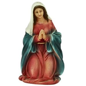 Kneeling Madonna - 7" Statue | Handcrafted Christian Religious Articles