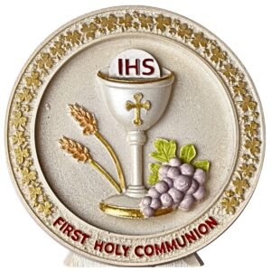 First Holy Communion - 3" Table Top | Handcrafted Christian Religious Articles