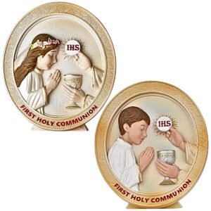 First Holy Communion - 4" Table Top | Handcrafted Christian Religious Articles