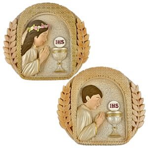 First Holy Communion - 4" Table Top | Handcrafted Christian Religious Articles