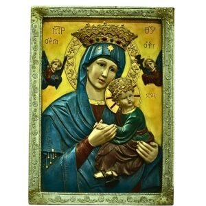 Our Lady of Perpetual Succour - 2 Feet Wall Hanging‚ Decor | Handcrafted Christian Religious Articles