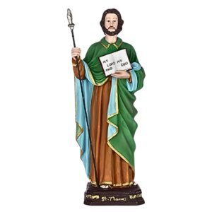 St. Thomas - 1 Feet Statue | Handcrafted Christian Religious Articles