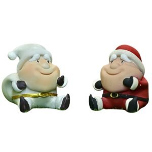 Sitting Santa Claus - 3.5" Table Top | Handcrafted Christian Religious Articles