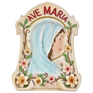 Ave Maria - 9.75" Table Top | Handcrafted Christian Religious Articles