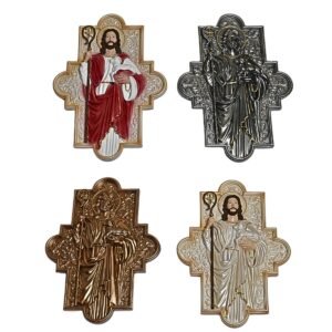 Good Shephered in Cross - 9.75" Wall Hanging‚ Decor | Handcrafted Christian Religious Articles