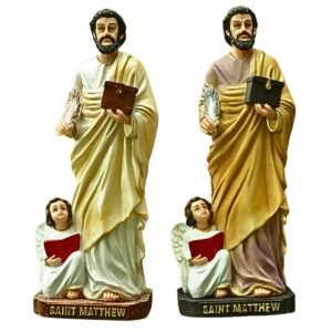 St. Matthew, the Evangelist - 8" Statue | Handcrafted Christian Religious Articles