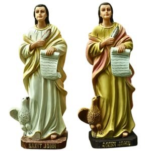 St. John, the Evangelist - 8" Statue | Handcrafted Christian Religious Articles