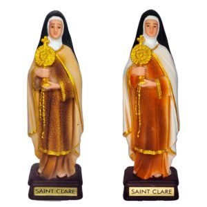 St. Claire - 5" Statue | Handcrafted Christian Religious Articles