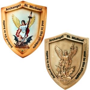 Archangel Michael - 11"x14" Wall Hanging | Handcrafted Christian Religious Articles