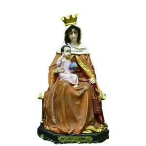 Our Lady of Carmel - 8" Statue | Handcrafted Christian Religious Articles