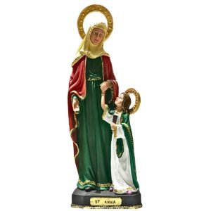 St. Anna - 12" Statue | Handcrafted Christian Religious Articles