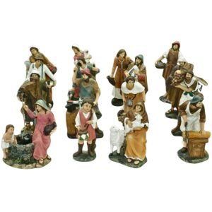 Village set - 8" Crib Extras‚ Decor | Handcrafted Christian Religious Articles