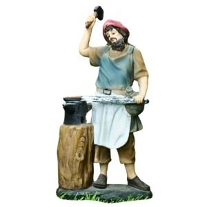 Blacksmith - 8" Village set, Crib Extras | Handcrafted Christian Religious Articles