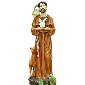 St. Francis of Assisi - 2 Feet Statue | Handcrafted Christian Religious Articles