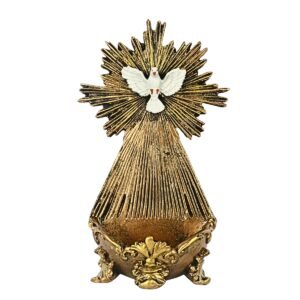 Holy Spirit - 5.5" Holy Water Font ‚ Decor | Handcrafted Christian Religious Articles