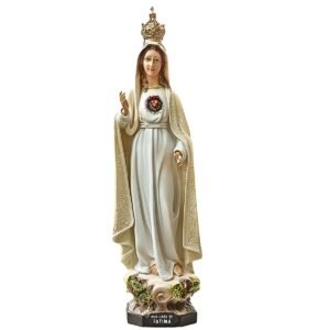 Our Lady of Fatima - 22" Statue | Handcrafted Christian Religious Articles
