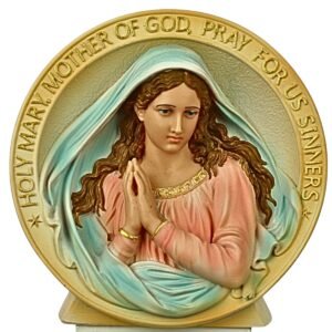 Holy Mary, Mother of God - 5.5" Table Top | Handcrafted Christian Religious Articles