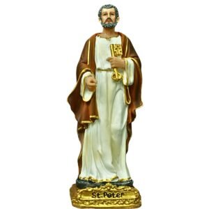 St. Peter, the Apostle - 8" Statue | Handcrafted Christian Religious Articles