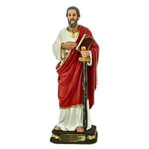 St. Paul, the Apostle - 8" Statue | Handcrafted Christian Religious Articles