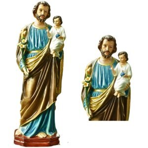 St. Joseph with Baby Jesus - 4 Feet Statue | Handcrafted Christian Religious Articles