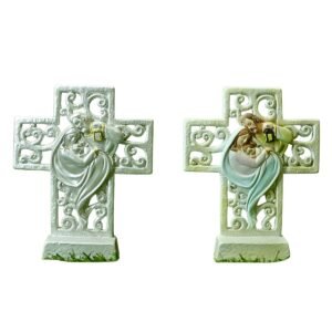 Holy Family with Lamp - 4.5" Table Top | Handcrafted Christian Religious Articles