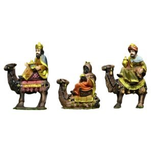 3 Kings Set - 4" Crib‚ Decor | Handcrafted Christian Religious Articles