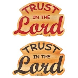 Trust in the Lord - 2.5" Table Top | Handcrafted Christian Religious Articles