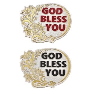 God bless you - 3" Table Top | Handcrafted Christian Religious Articles