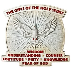 The Gifts of the Holy Spirit - 5" Table Top | Handcrafted Christian Religious Articles