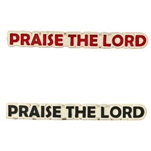 Praise the Lord - 1" Magnet | Handcrafted Christian Religious Articles