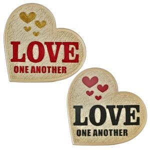 Love one another - 3.75" Table Top | Handcrafted Christian Religious Articles