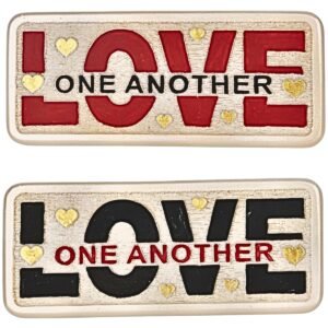 Love one another - 1.75" Table Top | Handcrafted Christian Religious Articles