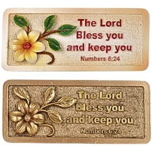 The Lord bless you and keep you - 2" Table Top | Handcrafted Christian Religious Articles