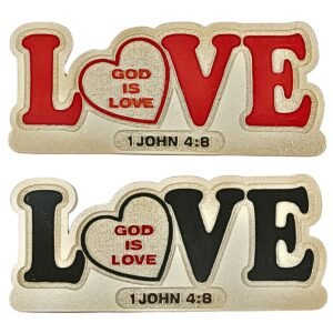 God is Love - 2" Table Top | Handcrafted Christian Religious Articles