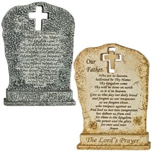 The Lord's Prayer - 9.5" Table Top | Handcrafted Christian Religious Articles