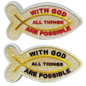 With God all things are Possible - Table Top | Handcrafted Christian Religious Articles