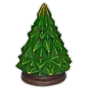Mini Christmas Tree - 2.5" Tabletop | Handcrafted Christian Religious Articles