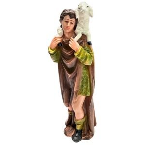 Shepherd with Boots - 8" Crib Extra | Handcrafted Christian Religious Articles