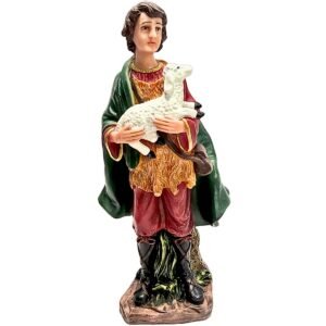 Shepherd with Purse - 8" Crib Extra | Handcrafted Christian Religious Articles