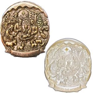 Nativity Scene - 5" Tabletop | Handcrafted Christian Religious Articles