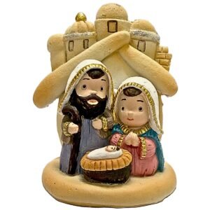 Kids Nativity - 2.5" Statue | Handcrafted Christian Religious Articles